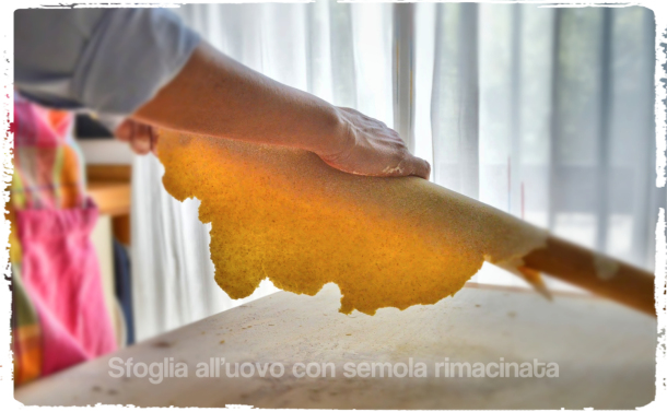 Sfoglia di semola rimacinata... Photo: Deda