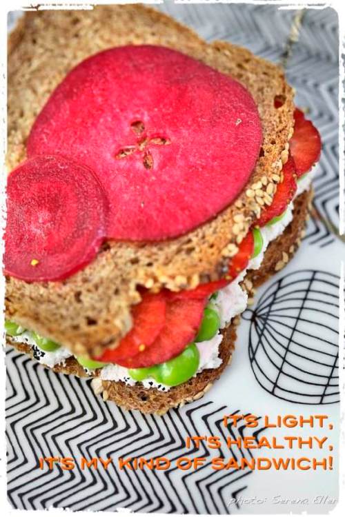 Plated :: Spring sandwich :: Recipe & Styling: Orsola Ciriello Kogan | photo: ©SerenaEller
