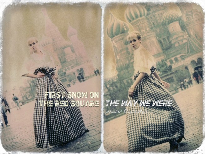 The way we were :: October 1993, The first snow on the Red Square, Moscow, Russia | photo: ©ockstyle