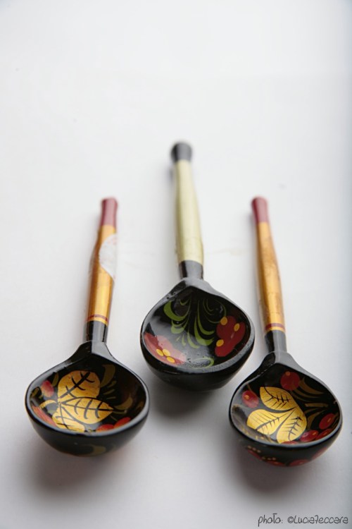 Traditional Russian spoons... Russian props | Styling: Orsola Ciriello Kogan | photo: ©LuciaZeccara