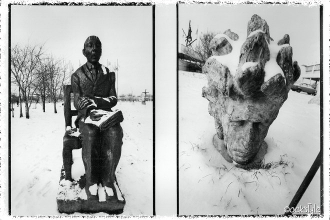 Великий Осип, (Иосиф Эмильевич Мандельштам) :: A walk down memory lane: the Fallen Monument Park in Moscow, RF | photo: ©ockstyle