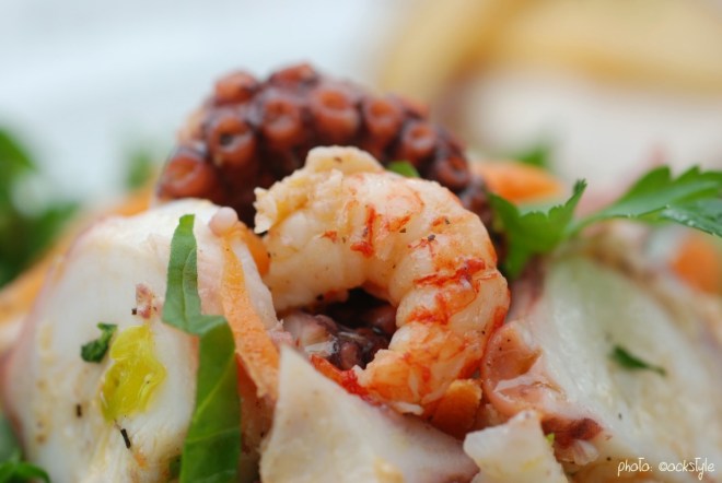 Seafood salad :: Abruzzo Travel Bites, Vasto (Chieti) | photo: ©OrsolaCirielloKogan
