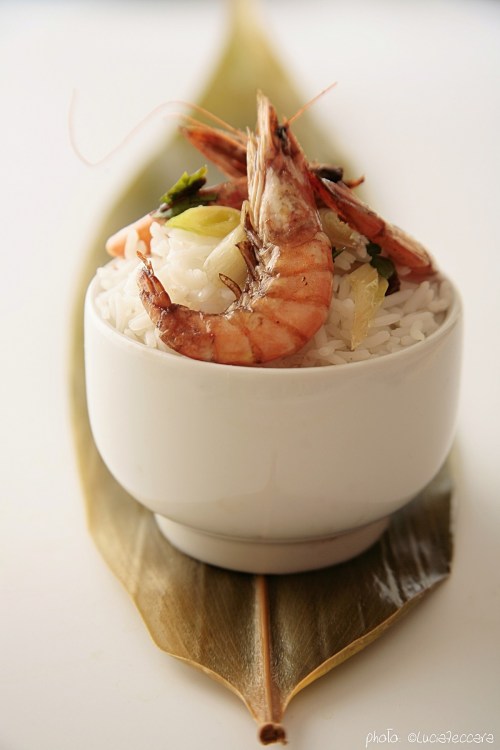 Fried Prawns on Steamed Rice | Recipe and Styling: Orsola Ciriello Kogan | Photo ©LuciaZeccara