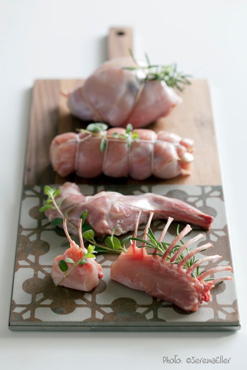 Fresh Herbs Stuffed Rabbit :: Sale e Pepe Magazine | Recipe and Food Styling: Orsola Ciriello Kogan | Photo ©SerenaEller