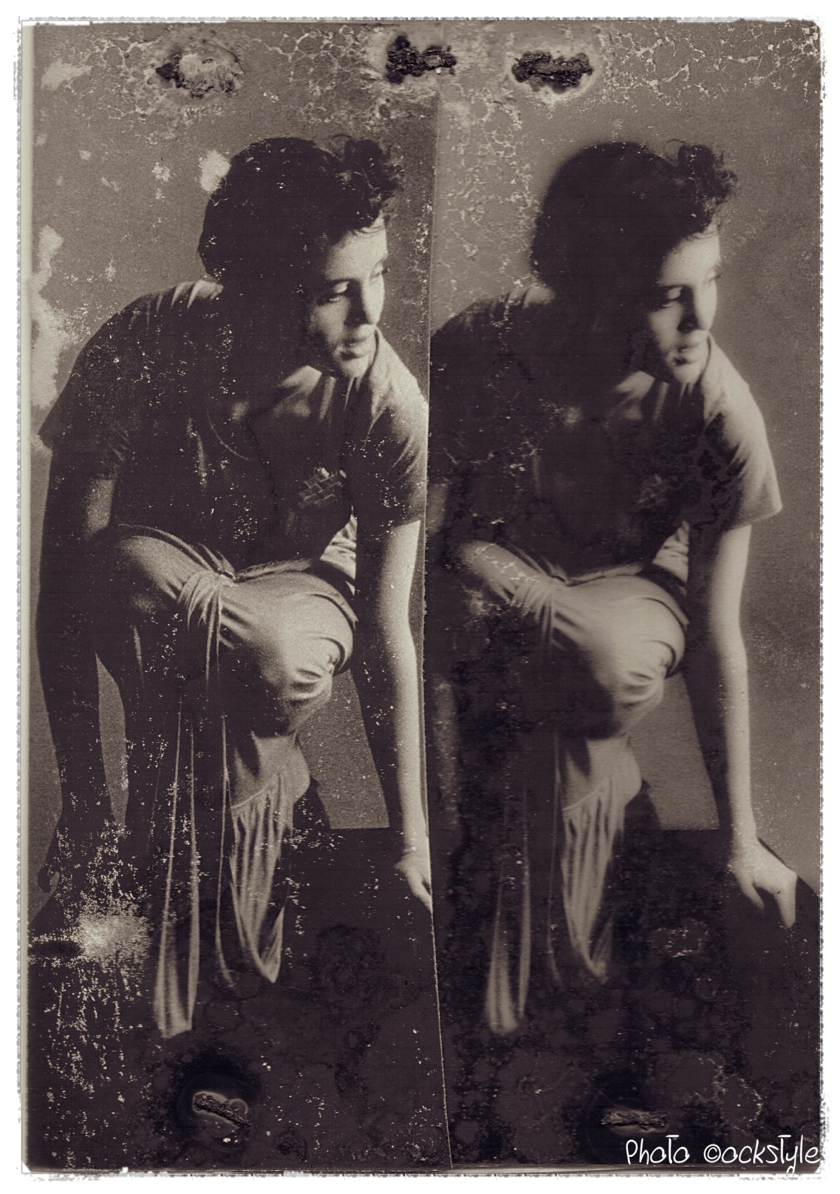 Twins | Prints test strips collage | ©OrsolaCirielloKogan