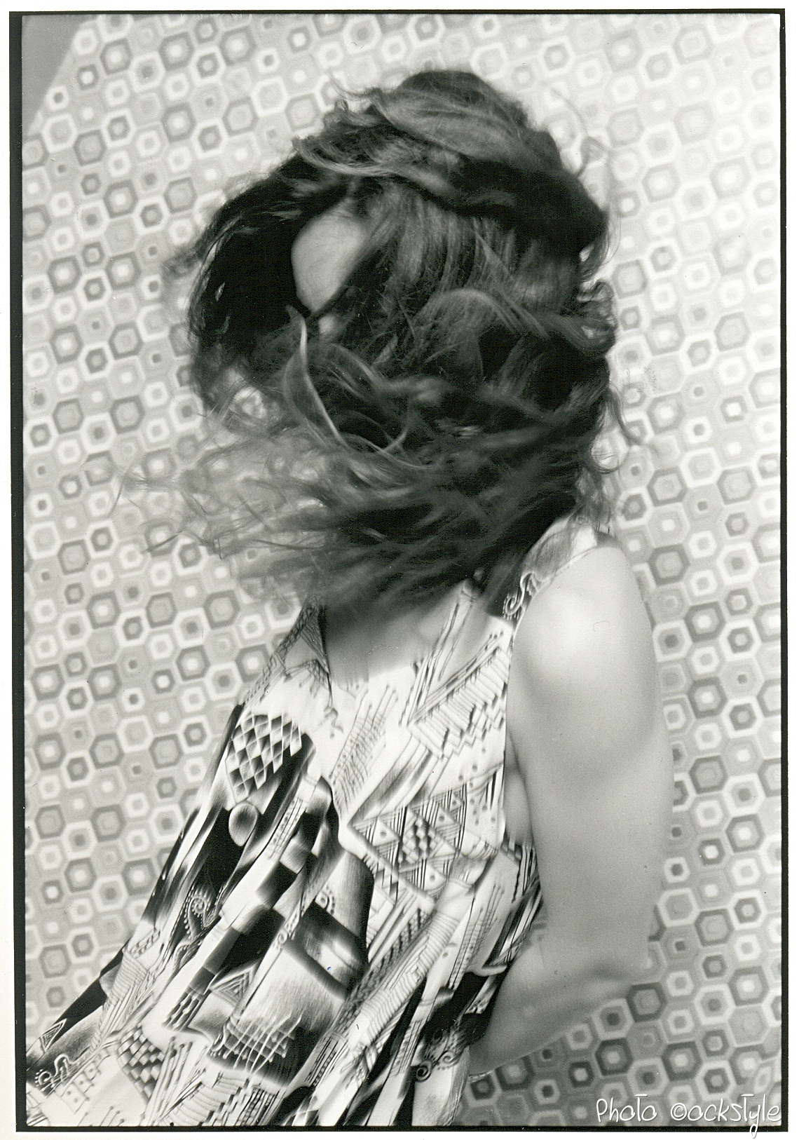 Swirl in Black & White | Color negative 35mm printed on black and white photo paper | ©OrsolaCirielloKogan