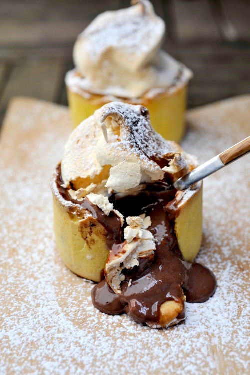 Chocolate Moelleux Tart with Meringue | Recipe and Styling: Orsola Ciriello Kogan | Photo: ©LuciaZeccara