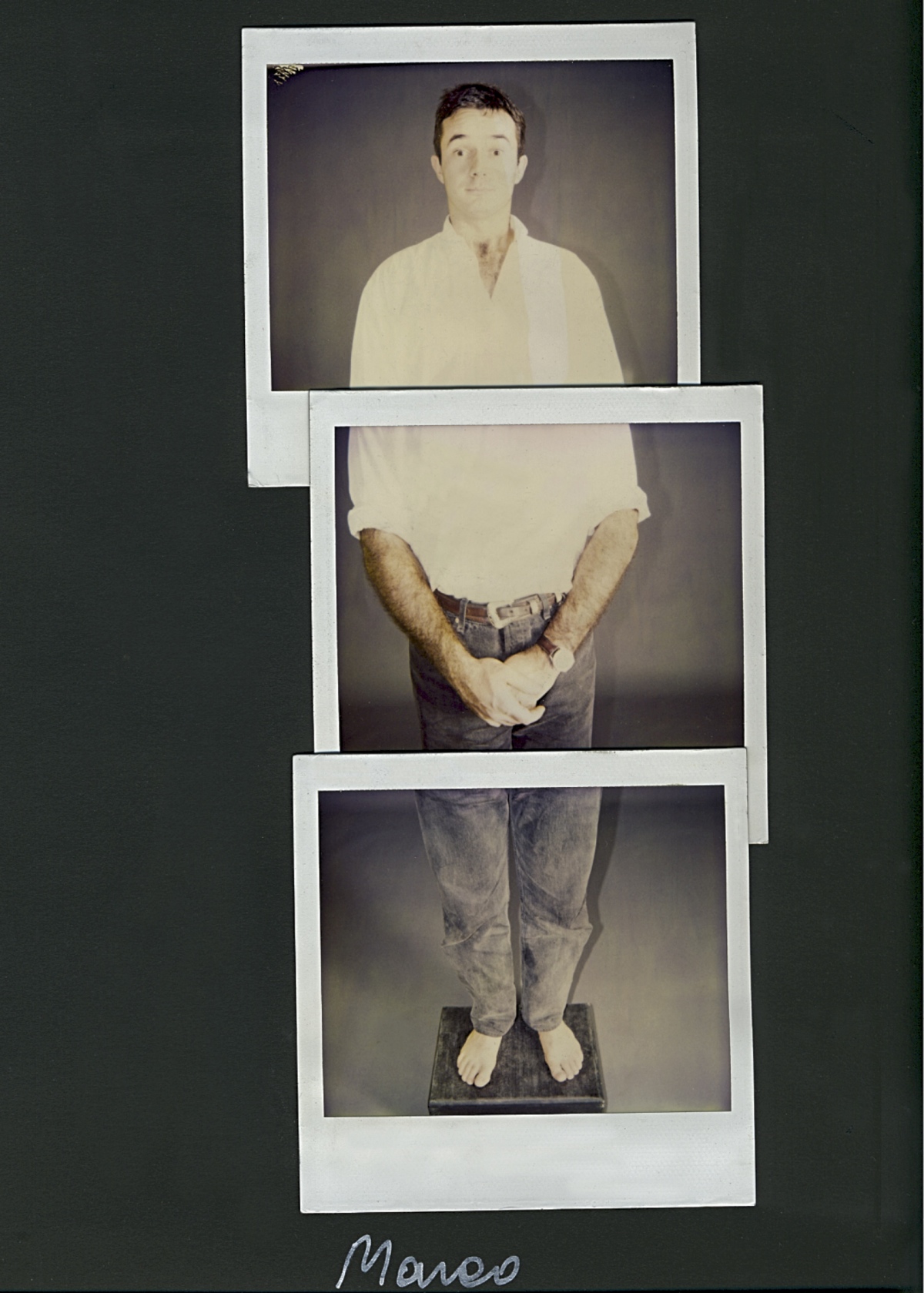 Barefoot: Marco, Rome | Polaroid collage ©OrsolaCirielloKogan