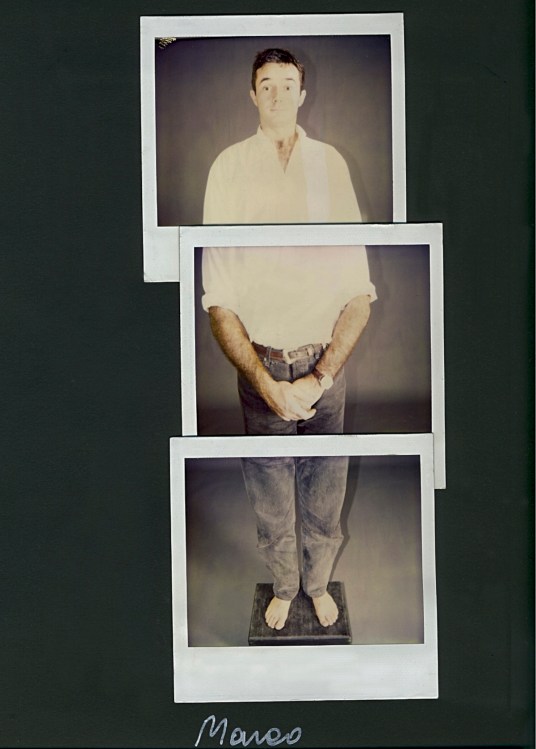 Barefoot: Marco, Rome | Polaroid collage ©OrsolaCirielloKogan