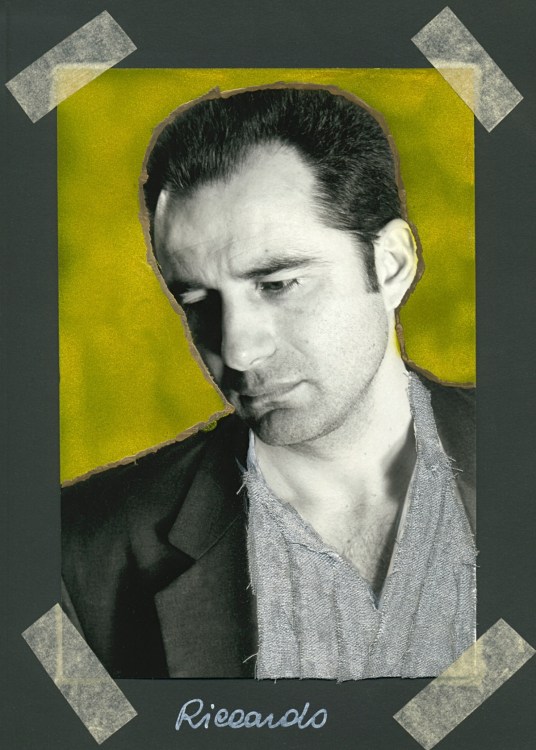 Black & White Portrait: Riccardo collage ©OrsolaCirielloKogan