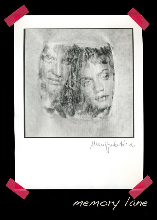 Personal: "ByeBye on white" Mixed_Media_Collage on photo paper | ©OrsolaCirielloKogan