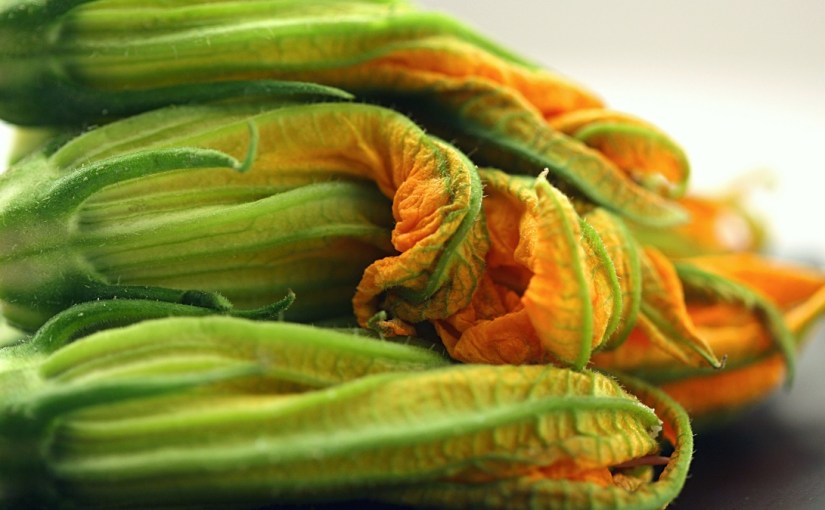 Zucchini Blossoms :: Styling: Orsola Ciriello Kogan | Photo: ©LuciaZeccara