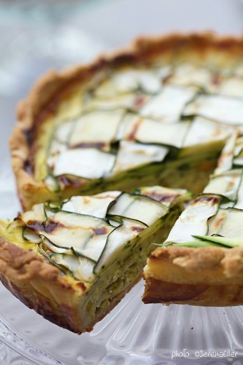 Zucchini Quiche :: Recipe & Styling: Orsola Ciriello Kogan | photo: ©SerenaEller