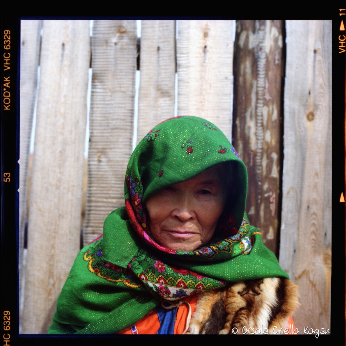 Hasselblad Collection: Local woman by the Irtysh River (Siberia) ©OrsolaCirielloKogan