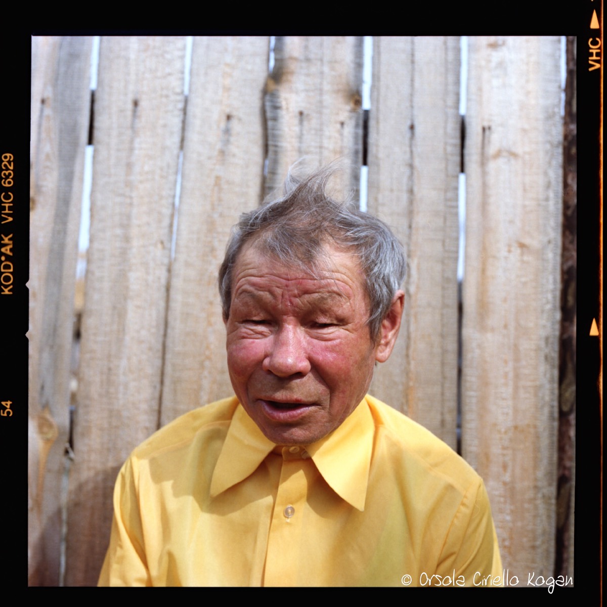 Hasselblad Collection: Local man by the Irtysh River (Siberia ©OrsolaCirielloKogan