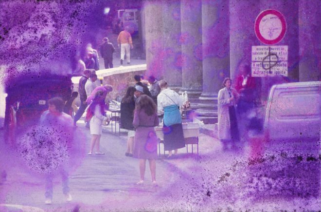 Molds on Film: Sometime, Somewhere in Rome (Italy) | 35mm Color Positive Film | circa 1993 | Photo: ©OrsolaCirielloKogan