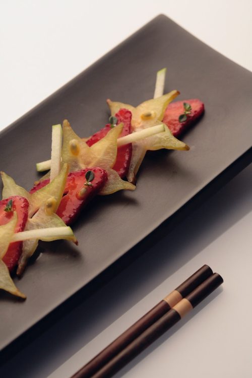 Fresh fruits sashimi | Recipe and Styling: Orsola Ciriello Kogan | Photo: ©LuciaZeccara