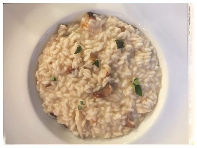 Postcards from Trento (Trentino Alto Adige) June 2019 | Risotto dello Chef Sebastian Sartorelli | Photo: ©OrsolaCirielloKogan