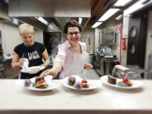 The spirited venison fillet by Chef Orsola Ciriello Kogan. In the kitchen of Palazzo Roccabruna, Trento | Photo: ©ValentinaAffusto
