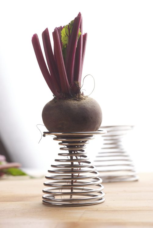 Prop Styling: Egg cup & beetroot | Styling: Orsola Ciriello Kogan | Photo: ©LuciaZeccara