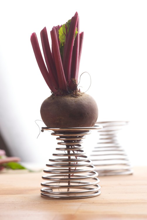 Prop Styling: Egg cup & beetroot | Styling: Orsola Ciriello Kogan | Photo: ©LuciaZeccara