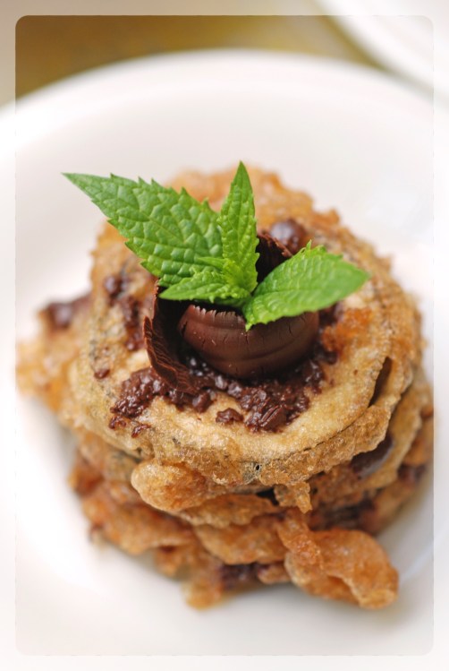 Pastry & Co. | Fried eggplants and chocolate | Recipe, styling and photo ©OrsolaCirielloKogan