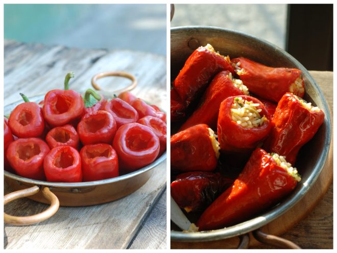 Travel Bites: Stuffed red peppers | Recipe, styling and photo ©OrsolaCirielloKogan