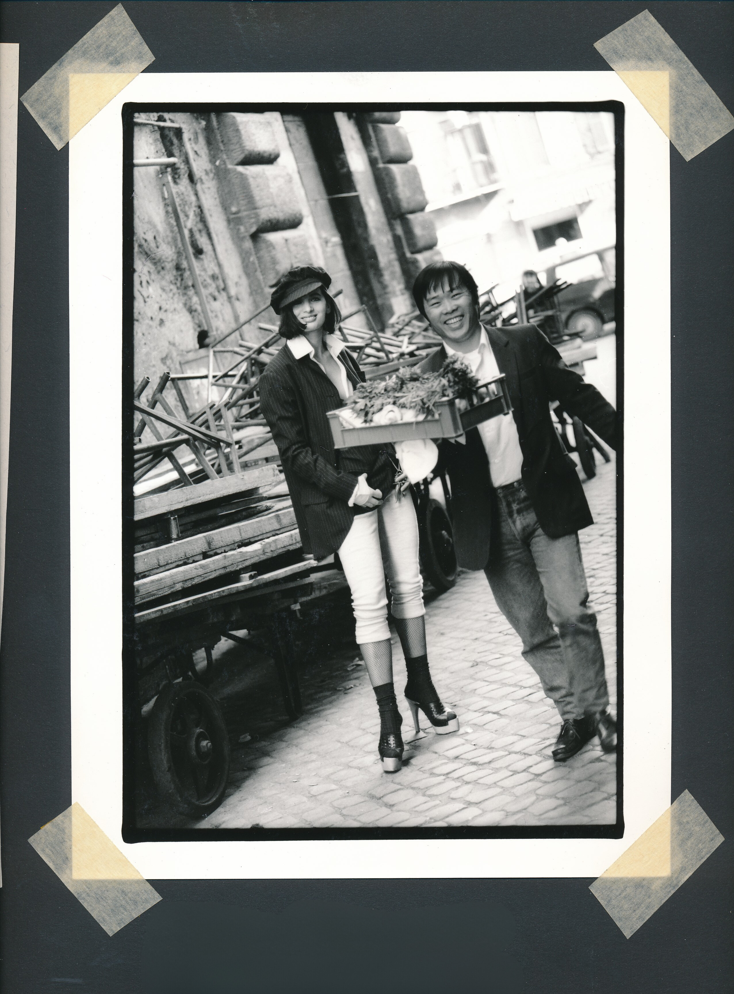 Black & White Portrait: Manuela, vicolo dei Carretti, Roma | ©OrsolaCirielloKogan