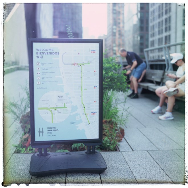High Line Park Entry at 30th Street and Hudson Yards | My New York City in 120mm ©ockstyle