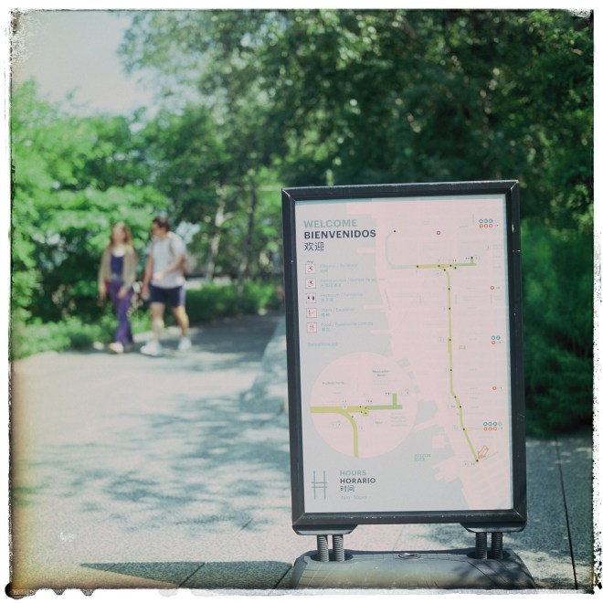 High Line Park Entry at Gansevoort St. and Washington St. | My New York City in 120mm ©ockstyle