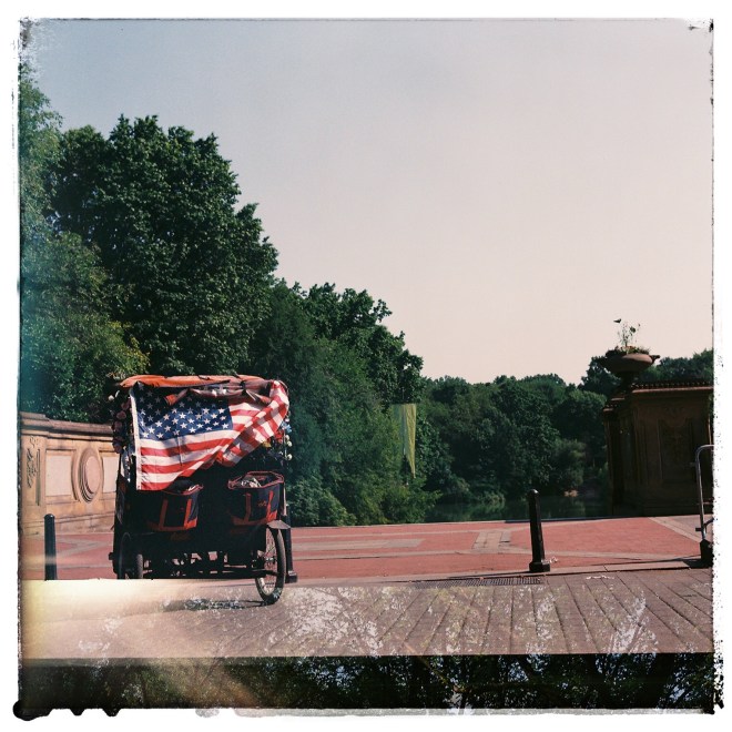 Pedicab in Central Park | My New York City in 120mm ©ockstyle