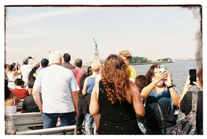 Statue of Liberty from the boat | My New York City in 35mm ©ockstyle